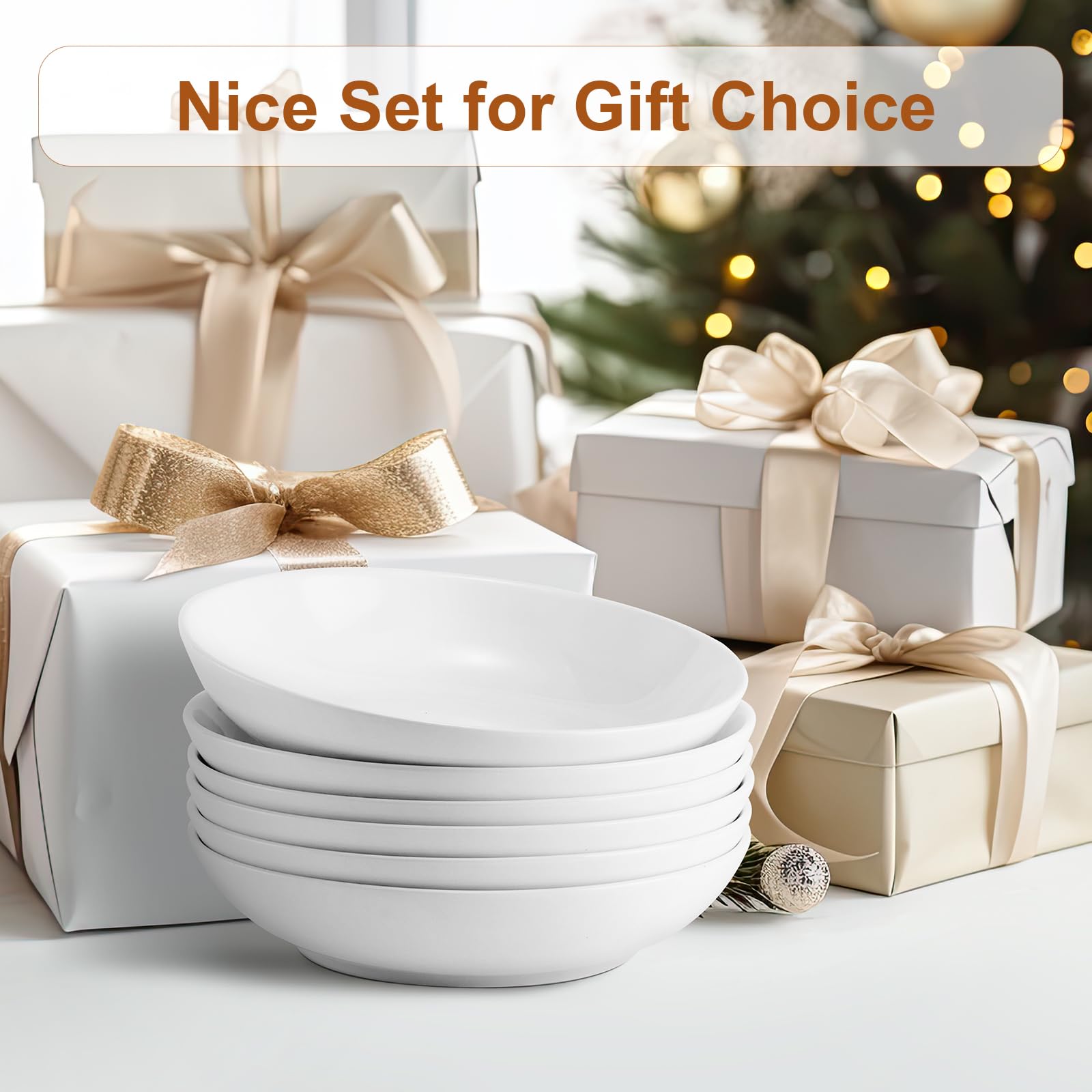 Jassceram dishwasher-safe bowls simplify cleanup after meals.