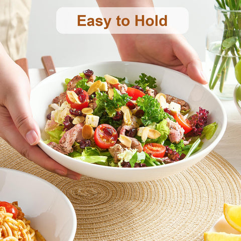 Jassceram stackable bowls for easy storage.