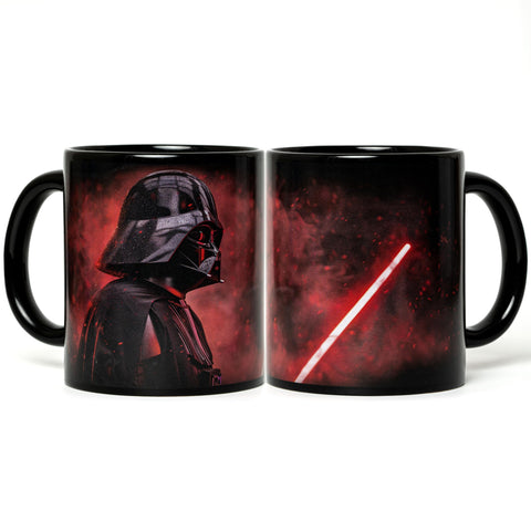 Javaas Star Vader mug foam packaging guards during shipping.