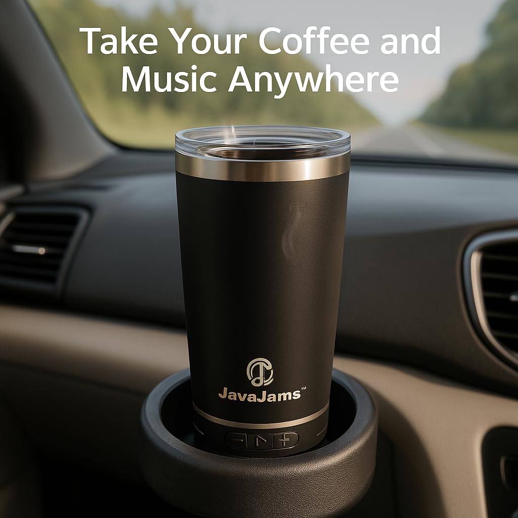 JavaJams 20 oz eco-friendly coating tumbler for sustainable hydration.