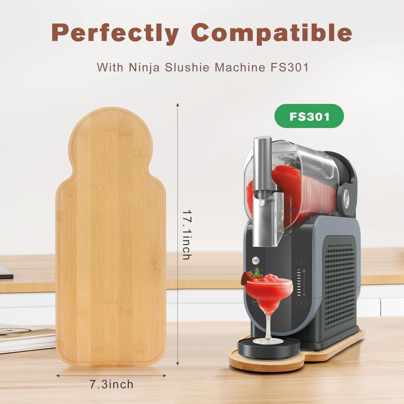 Jayobgo bamboo sliding pad base boosts durability and keeps surfaces scratch-free.