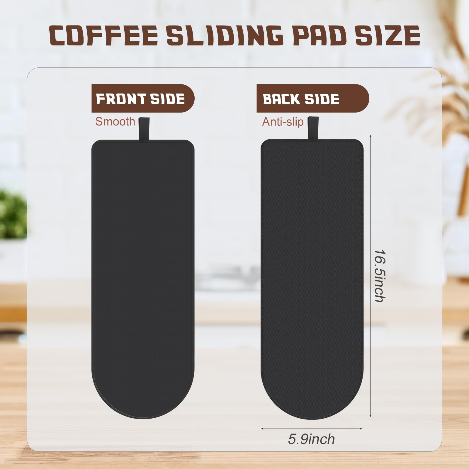 Jayobgo anti-slip rubber base shown prevents slips during operation.
