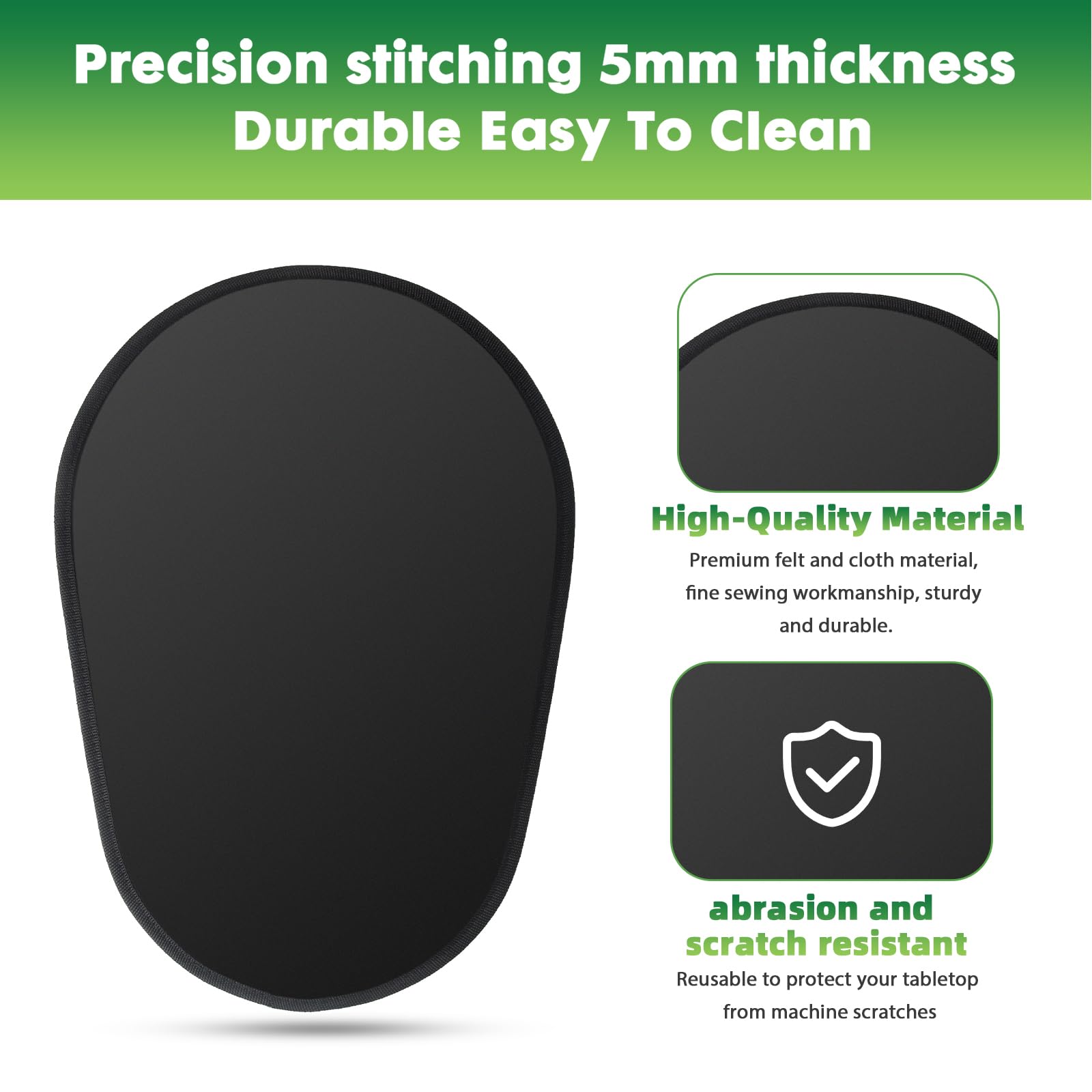 JAYOBGO mixer slider mat durable-stitching for long-lasting kitchen performance.