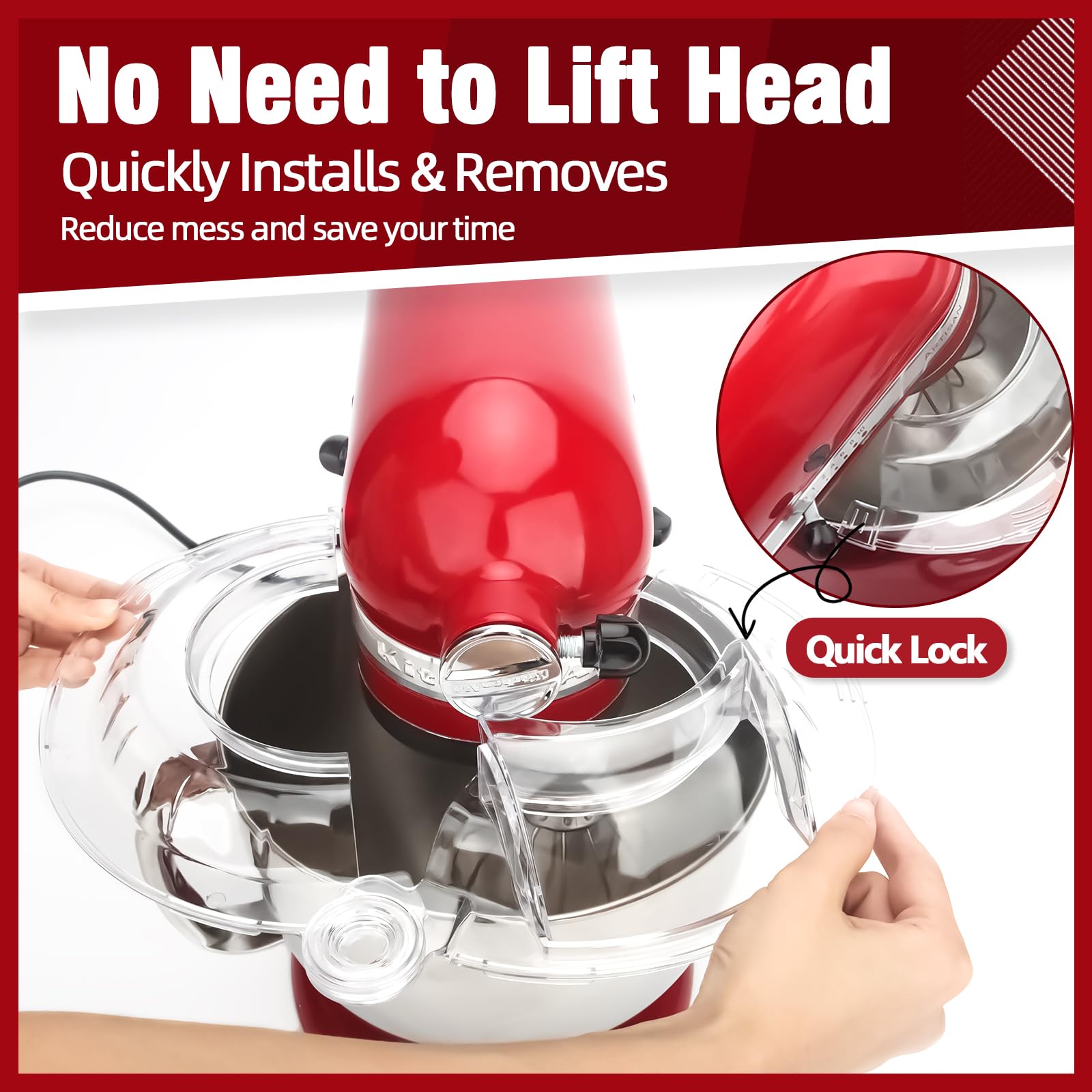 JAYOBGO shield compatible with stainless steel bowls for secure use