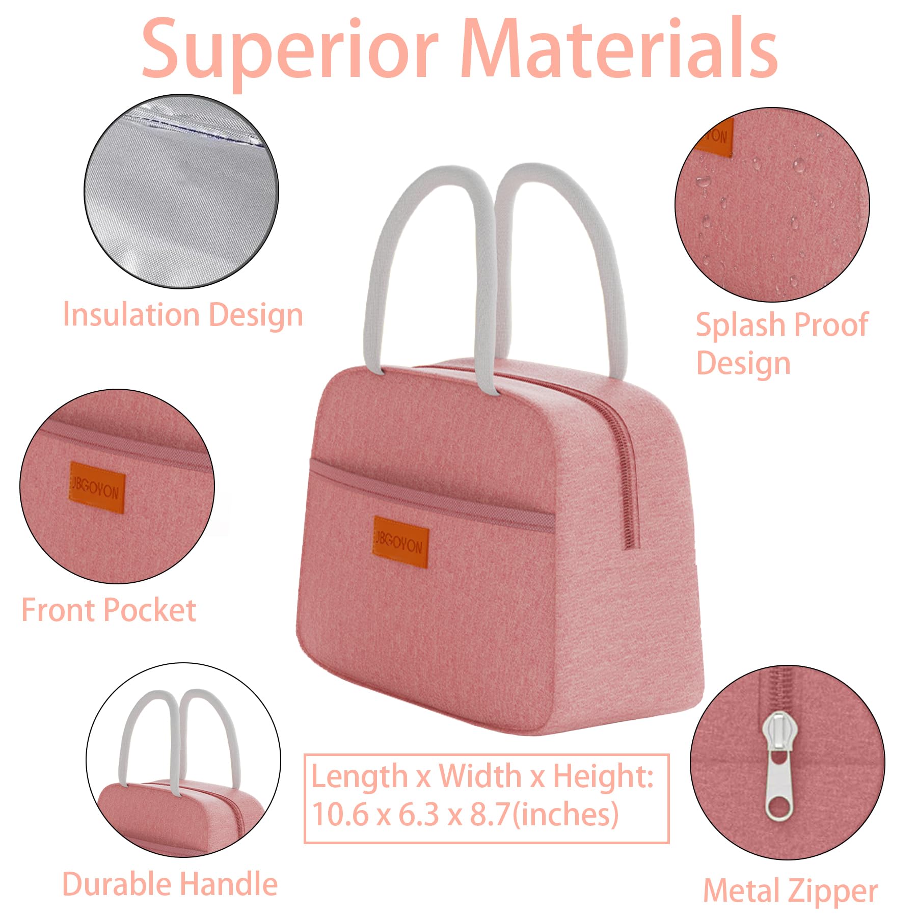 JBGOYON BPA-free materials support safe, healthy meals