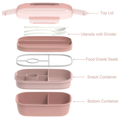 JBGOYON insulated lunch bag keeps meals warm or cool for busy days