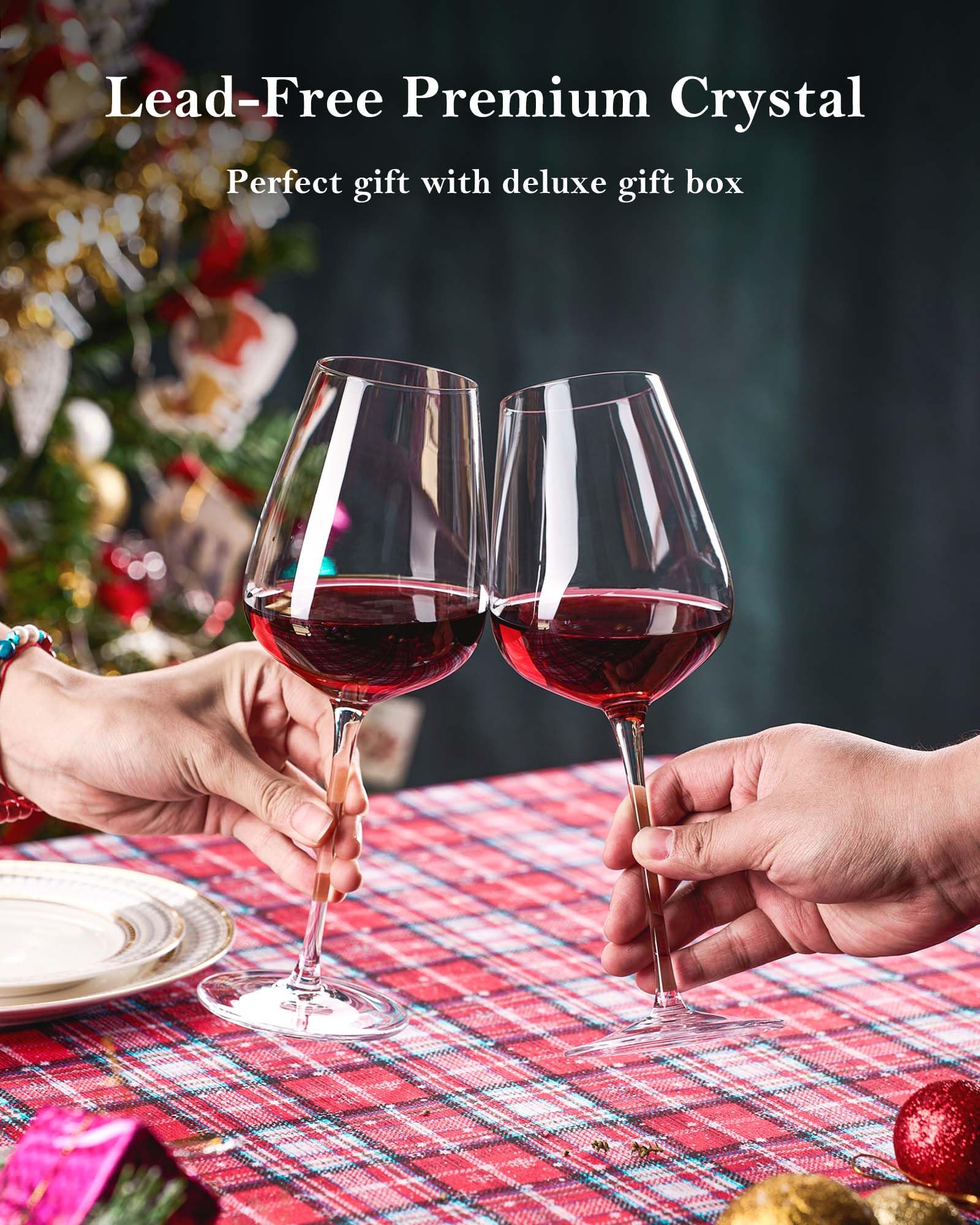 Lightweight and durable JBHO Bordeaux glass during use