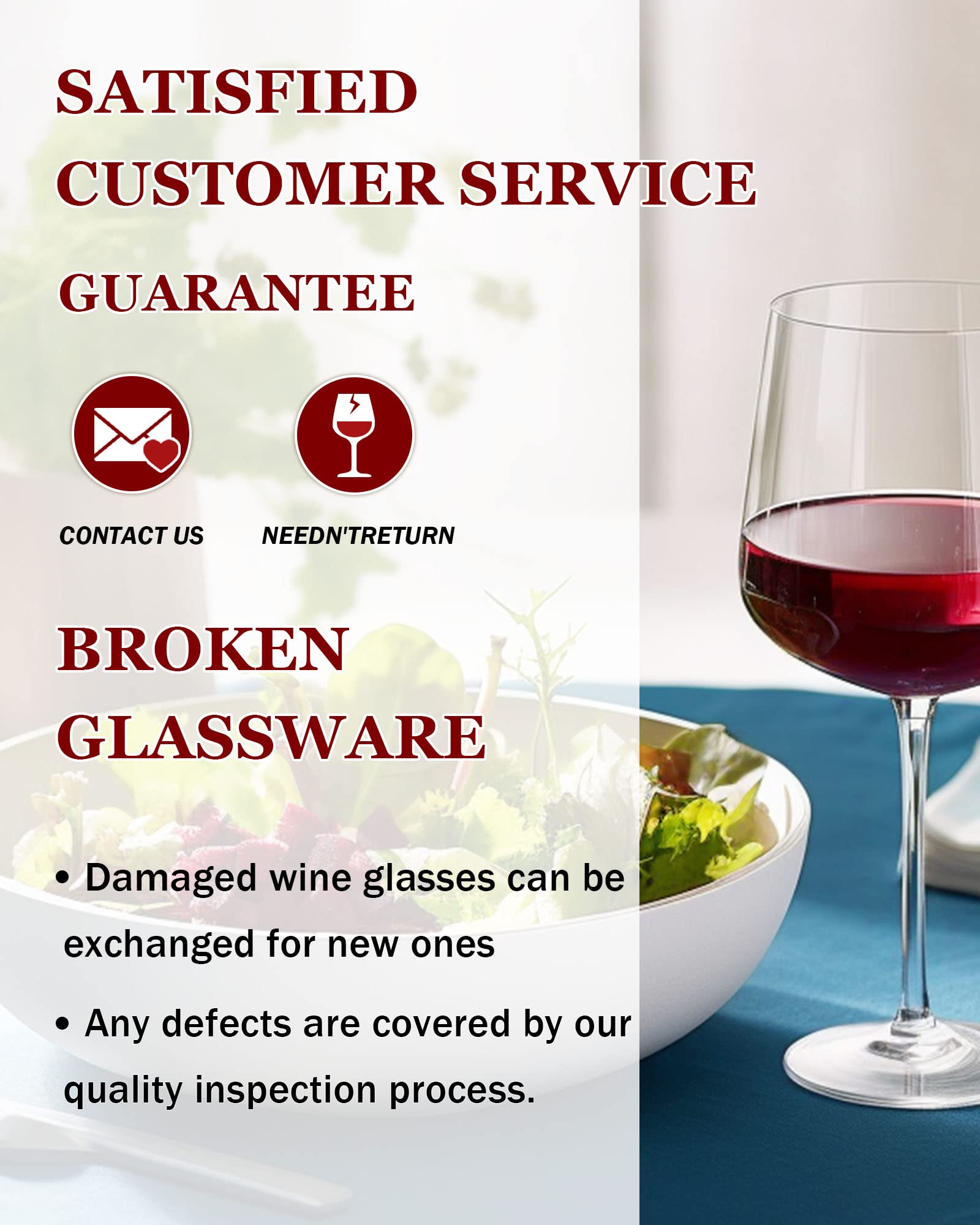 JBHO lead-free premium crystal glass for luminous everyday wine tastings