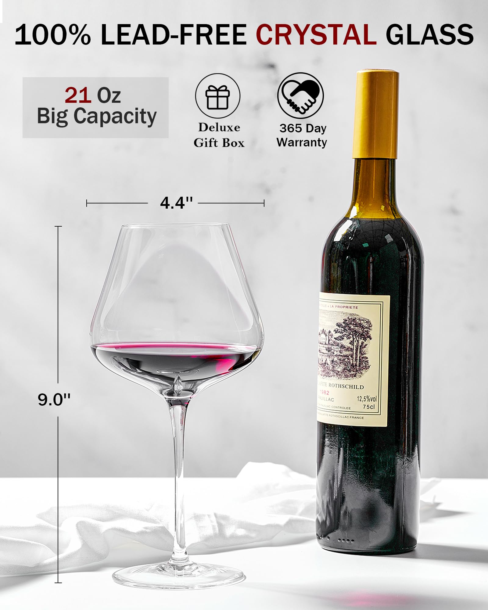 JBHO outdoor-ready packaging indicating travel-friendly glassware for gatherings.