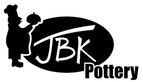 Bakery-style kitchen scene featuring JBK Pottery bread saver
