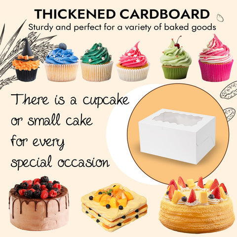 JCD premium PET plastic and cardboard keeps desserts safe