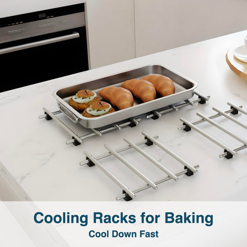JEEATCN kitchen trivet combines style with surface protection.