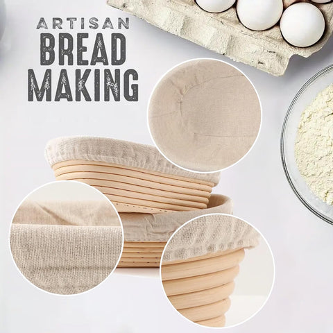 Jeensley Banneton brochure provides baking tips and guidance.
