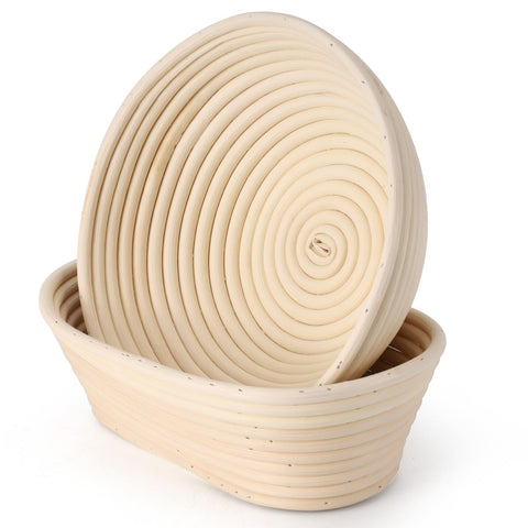 Jeensley Banneton oval basket ideal for baguette shaping.