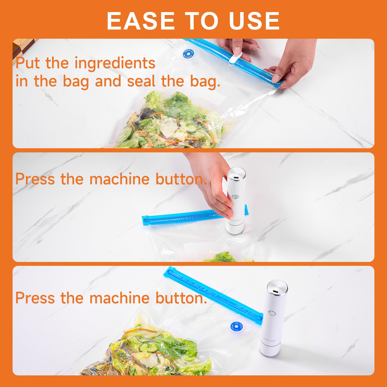 JEETEE works with sous vide and fridge for flexible meal prep.