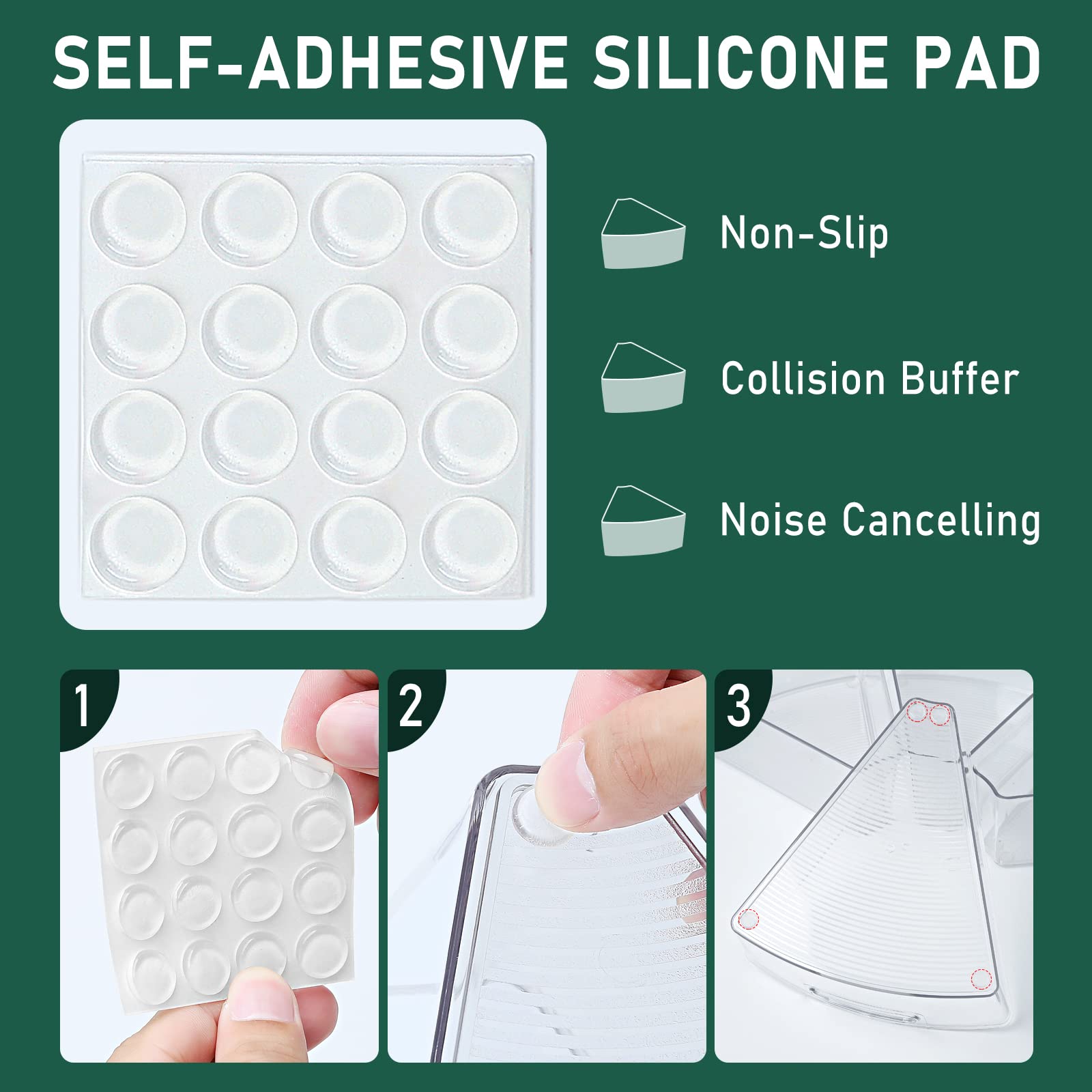 JEISSLIA BPA-free plastic ensures safe, durable storage.