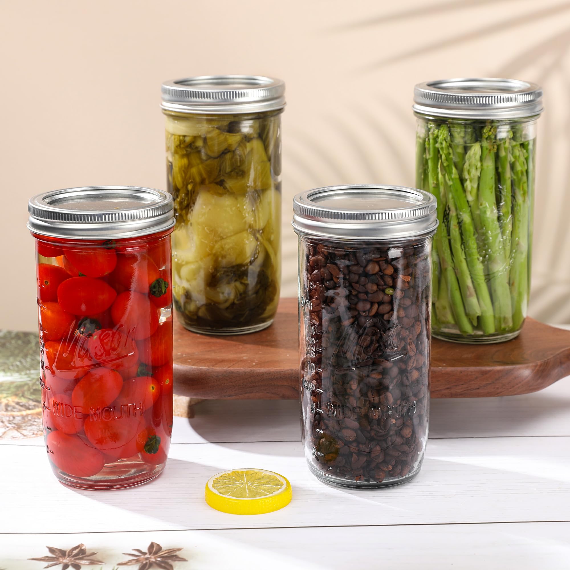 Jeitae jars keep beverages cold or iced for quick sipping.