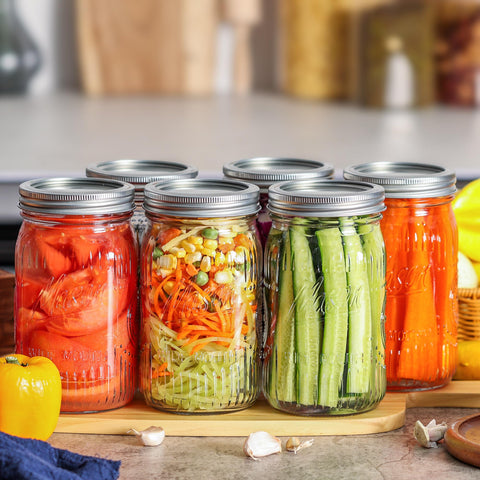 Jeitae jar measurement markings help precise portioning and recipes.