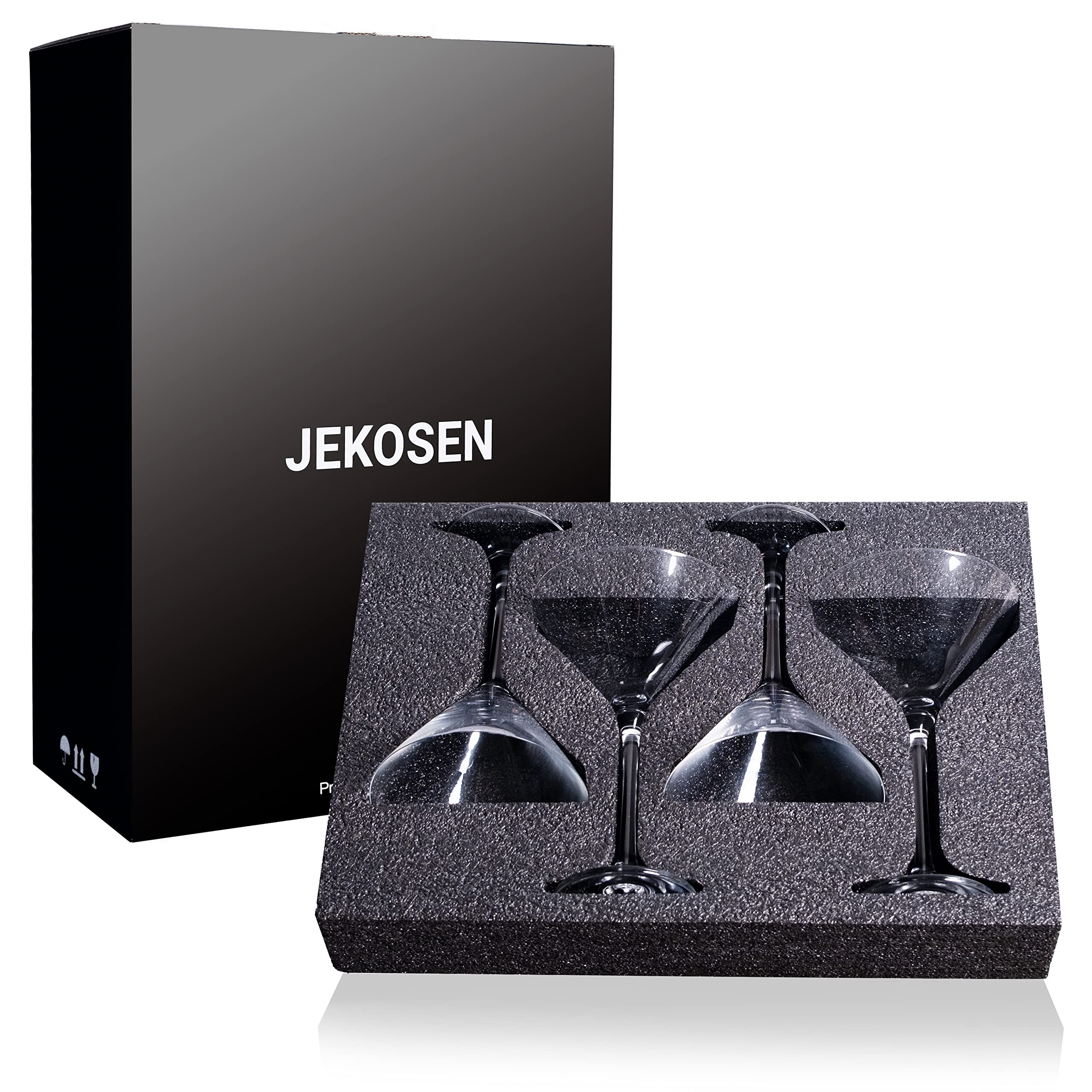 JEKOSEN Glass with laser-cut rim for refined sipping edge