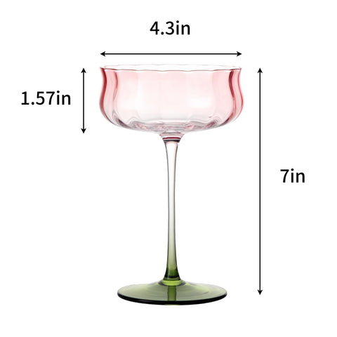 JEKOSEN premium gift box with tulip martini glasses for gifting