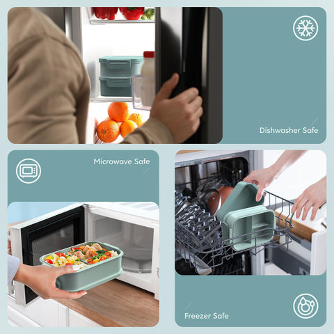 Jelife Bento Box ideal for dining out or daily work lunches