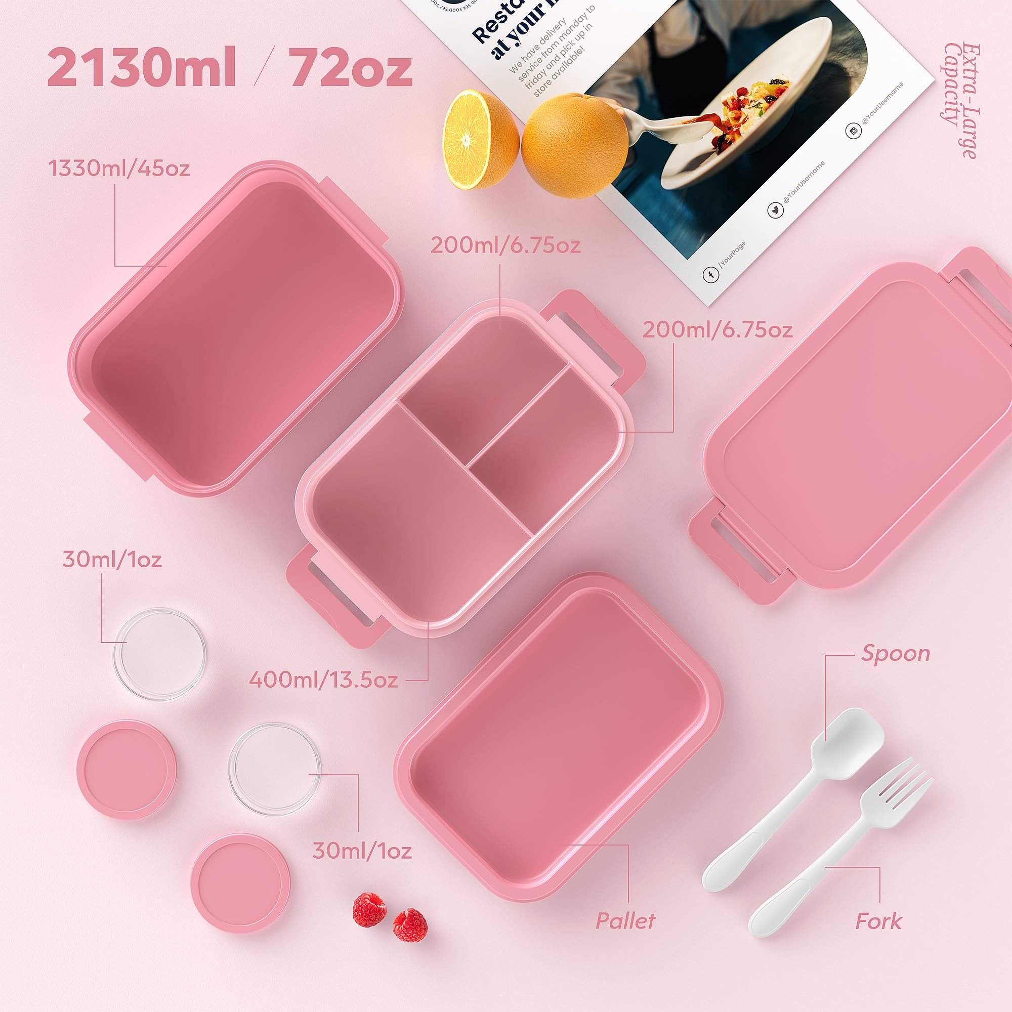 Jelife includes utensils for convenient dining anywhere.