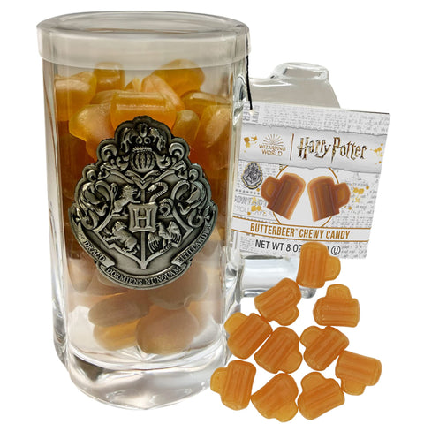 Jelly Belly Harry Potter Butter Beer mug with gummies for sharing
