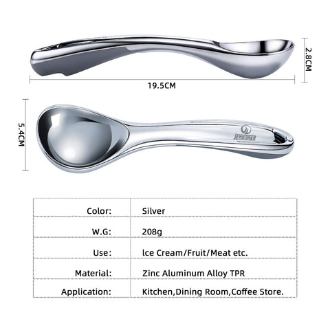 JENNIMER dishwasher-safe metal build speeds cleanup after service.