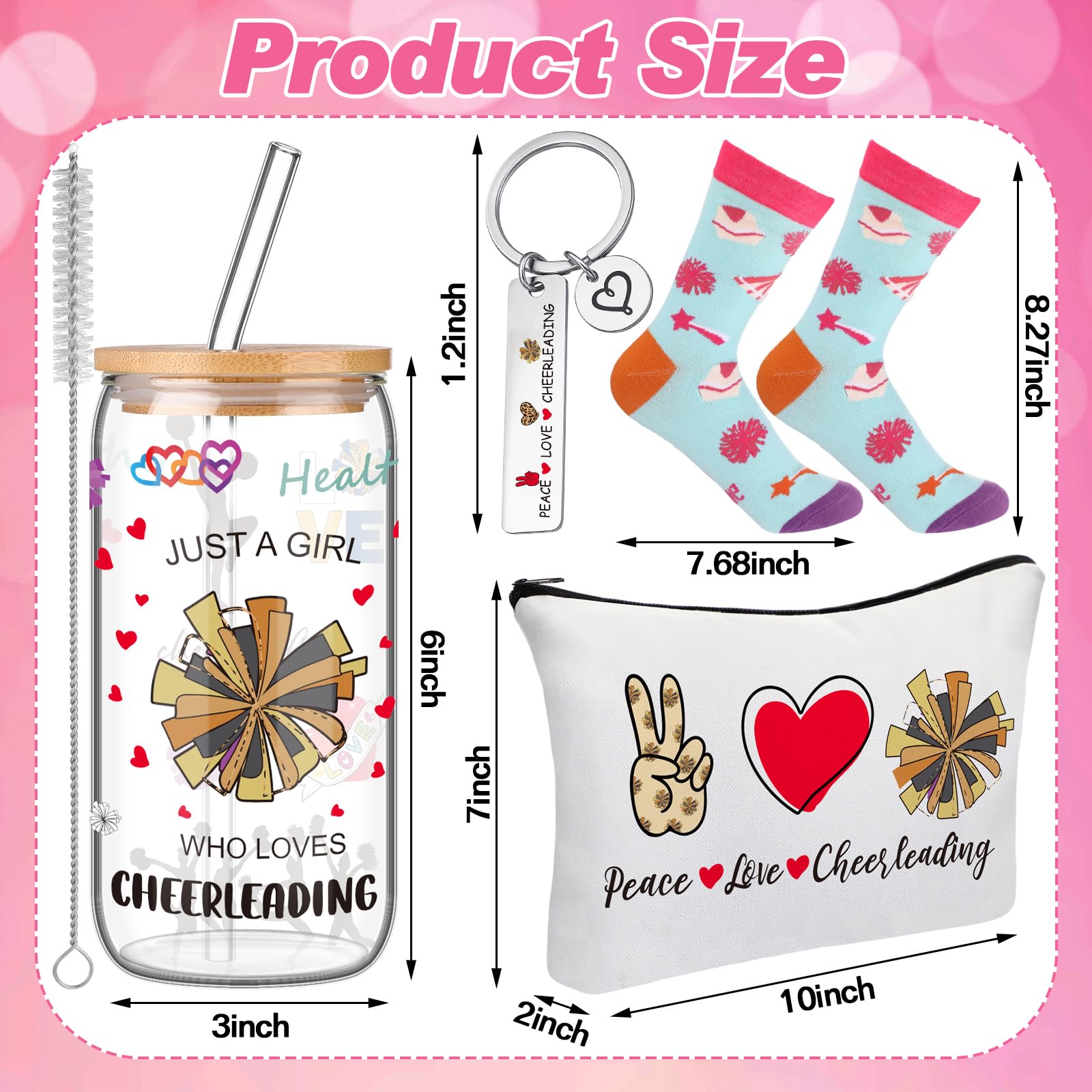 JenPen waterproof cheer bag with makeup pouch keeps essentials dry