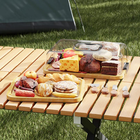 JEPISADI two-pack bamboo boards for elegant tablescape