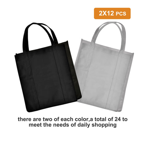 JERIA foldable tote bags laid flat for compact storage