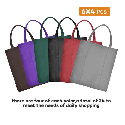 JERIA heavy-duty tote bag with reinforced handles for easy carry.