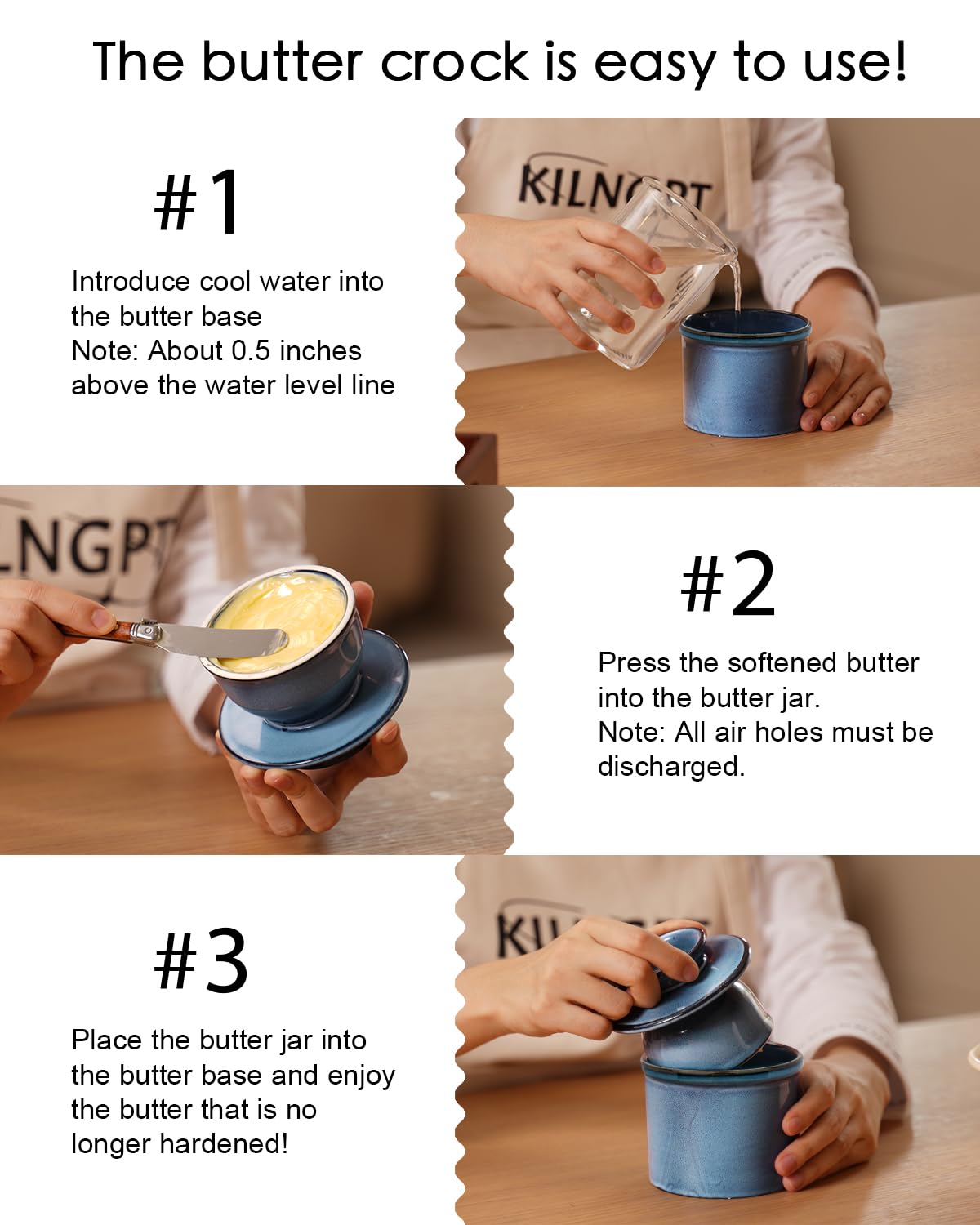 Jersinwei lead-free glaze ensures safe kitchen use.
