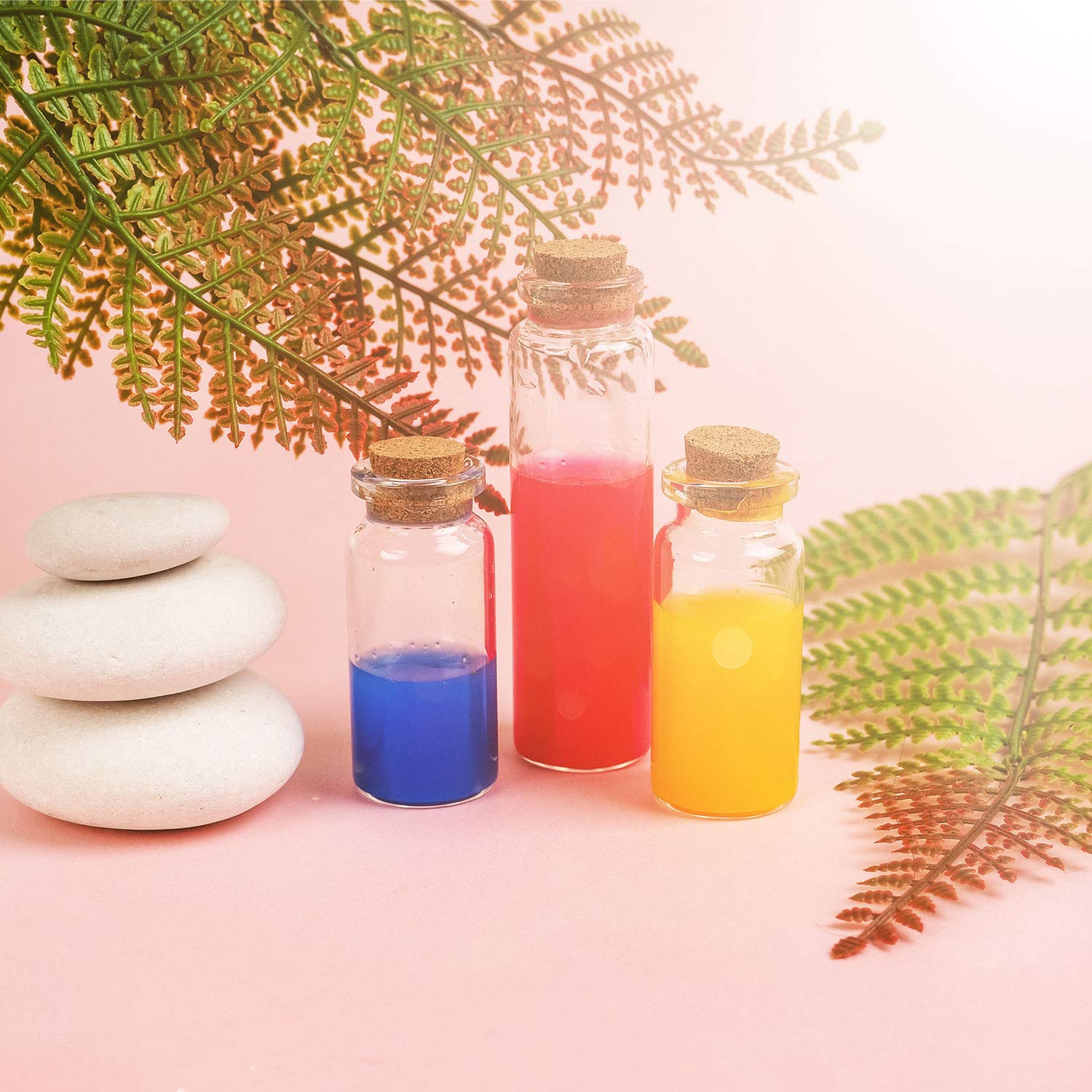 Jetec mini glass bottle sealing cork for DIY projects