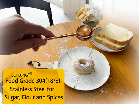 JETKONG Baker's Dusting Wand sprinkles spices precisely on toppings