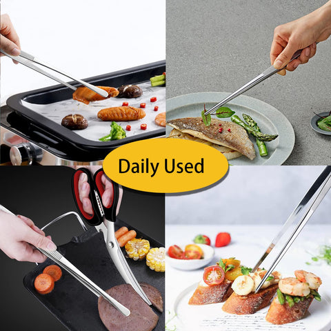 JETKONG blunt tip prioritizes safe touch and secure grip on food