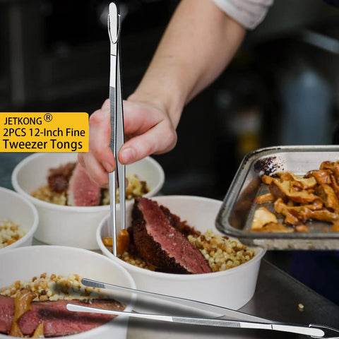 JETKONG ergonomic handle provides comfortable grip during long cooking sessions