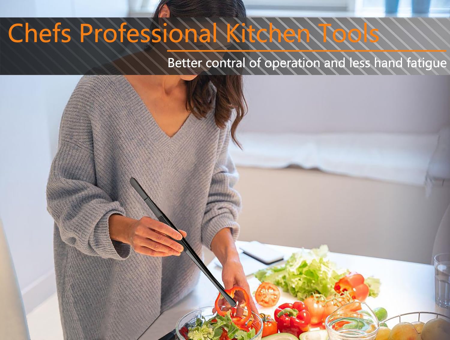 Jetkong plating tweezers enhancing fine dining presentation