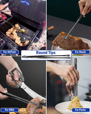 JETKONG tweezers ideal for plating caviar and tiny garnishes