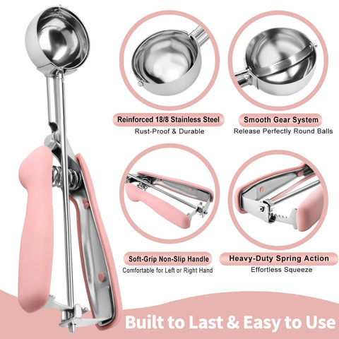 JETONN 18-8 stainless steel bowls resist rust, ideal for direct food contact.