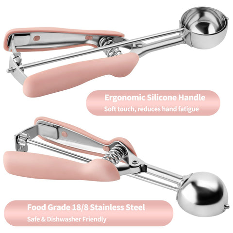 JETONN ice cream scooper alternative for scooping and shaping desserts.