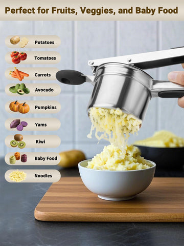 Jetonn ricer ready for dishwasher-safe cleaning and quick storage.