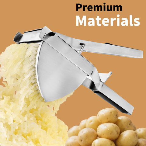 JETONN ricer with silicone handle delivering comfortable grip during mashing