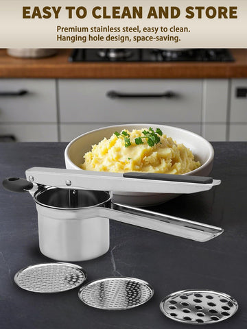 Jetonn stainless steel construction withstands daily use without bending.