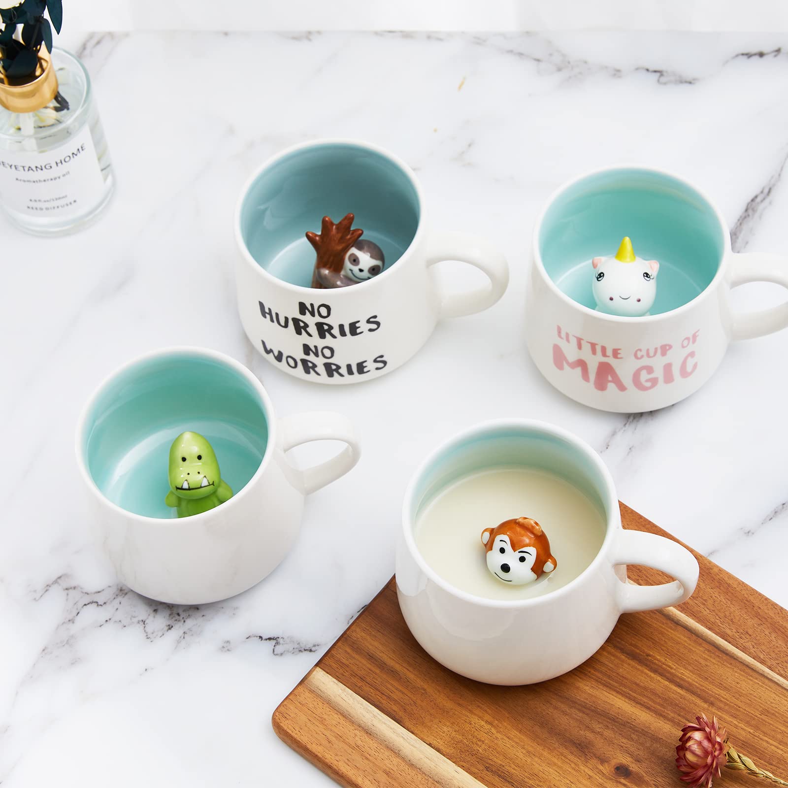 Jeuhoue Unicorn mug with gift-ready packaging perfect for a surprise present.