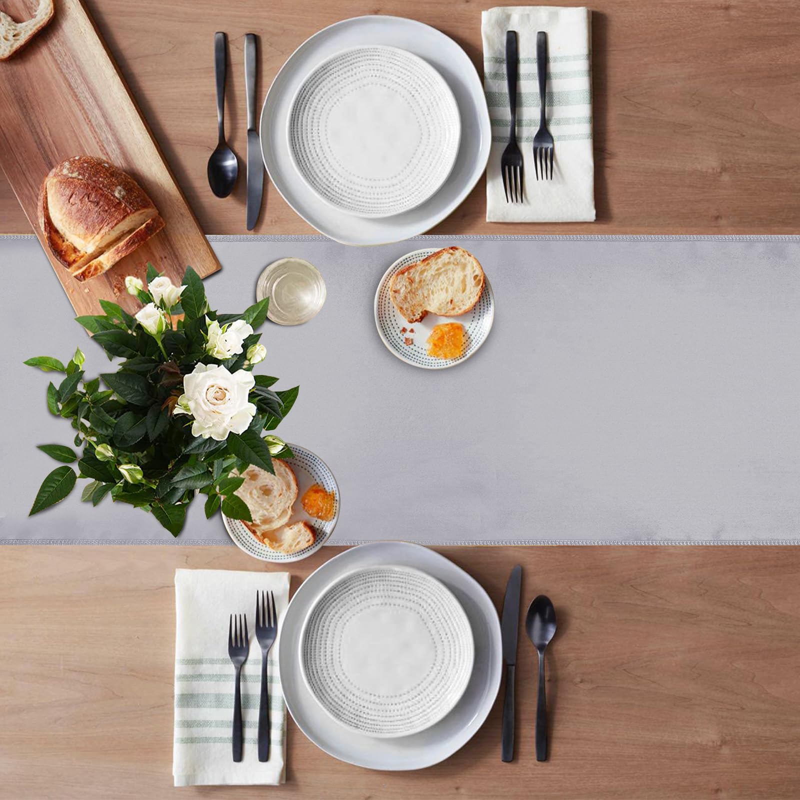 Jevix table runner used on chairs and door frames for events