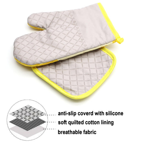 Jewelvwatchro oven mitt non-slip grip for handling hot pots