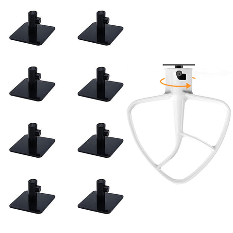 JFGLORIX stand mixer attachment holder keeps KitchenAid attachments organized and within easy reach.