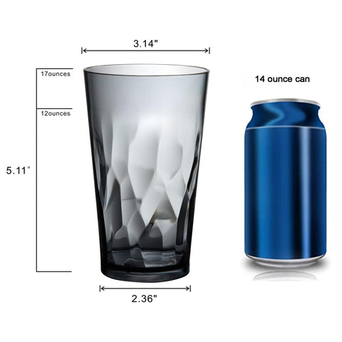 JGIRL shatterproof 16oz tumbler in grey, ideal for kids and outdoor gatherings.
