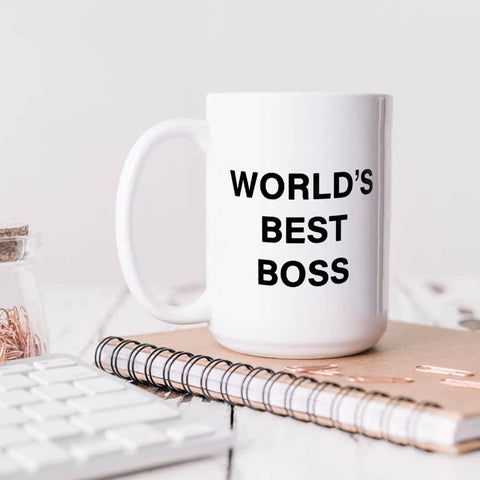 JGTONG Boss mug gift-ready packaging, perfect for coworkers or teammates.